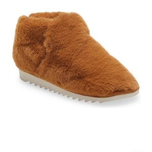 RAG & BONE Eira Faux Fur Bootie Slipper